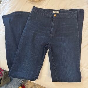 Forever 21 Dark Indigo Flare Jeans